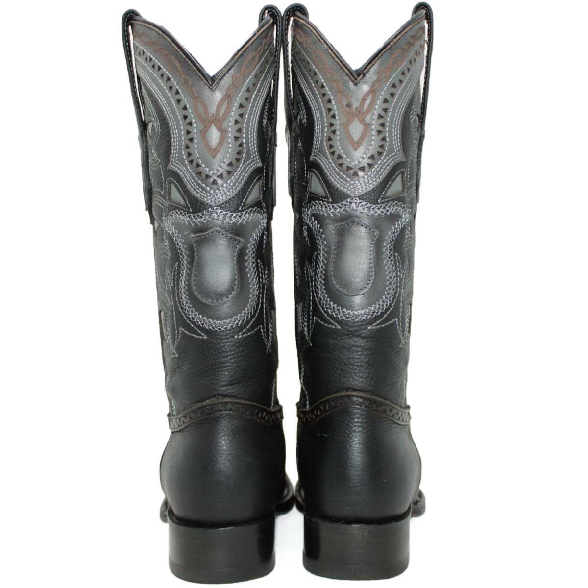 Botas de Cuero Grisly Horma Europea Negro LAB-762705