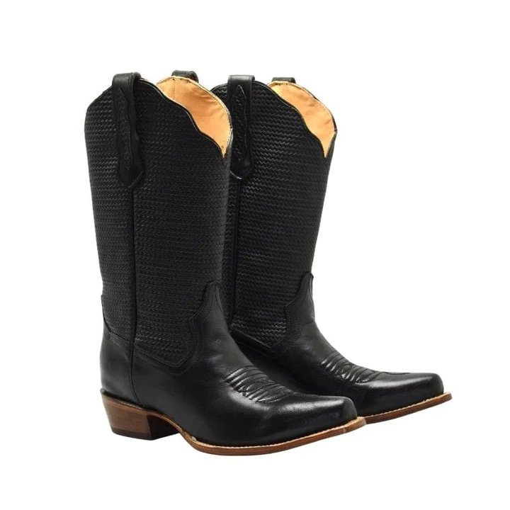 Botas de Cuero Snip Toe Mujer JB-TT302