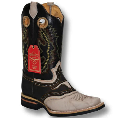 Botas de Cuero Original Rodeo Cuadrada Quincy Boots