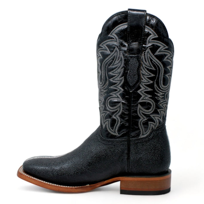 Botas de Mantarraya PC Grabada Rodeo Cuadrada