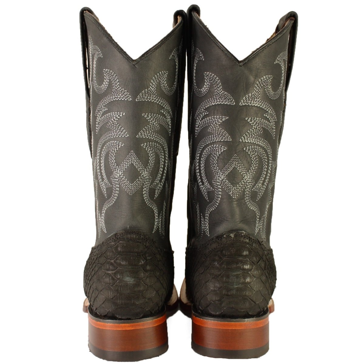 Botas de Piton Original Punta Cuadrada - Los Altos Boots