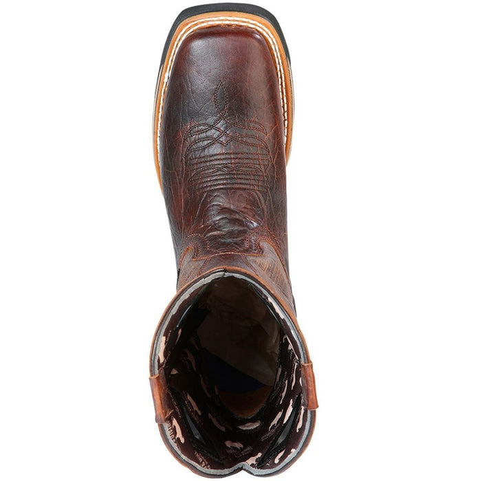 Botas de Trabajo de Cuello de Toro Horma Rodeo Color Miel GEN