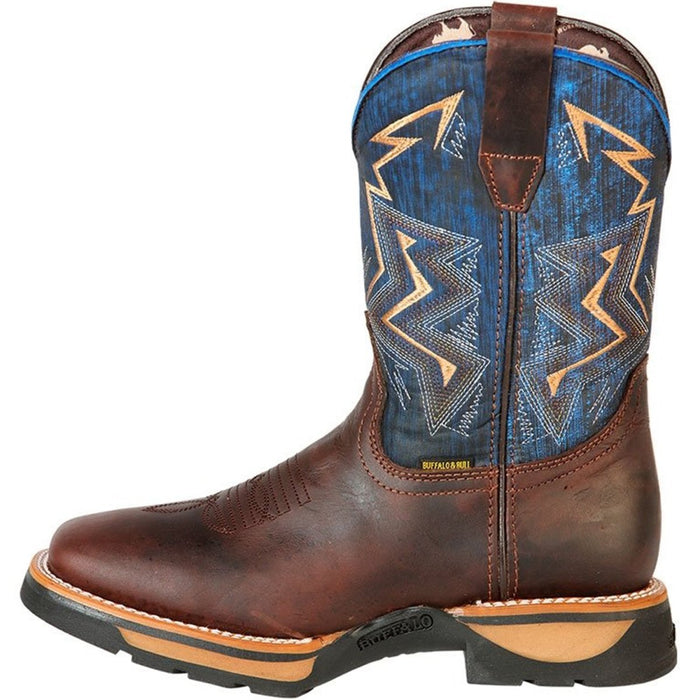 Botas de Trabajo de Cuero Original Horma Rodeo Color Cafe