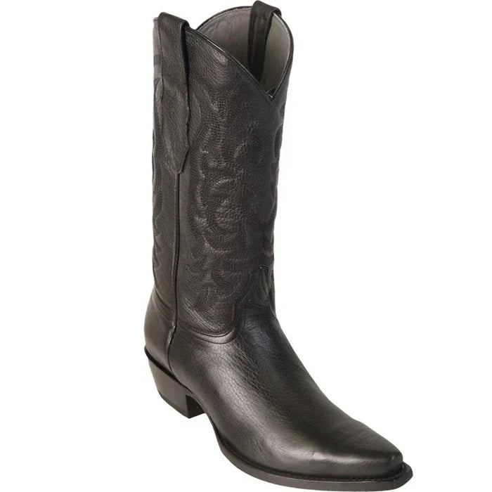 Botas de Cuero Pull Up Ranchera Cuadrada LAB