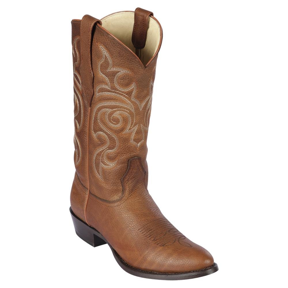 Botas Vaqueras de Cuero LAB-652751 Horma Redonda