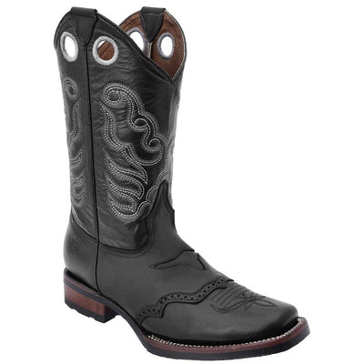 Botas Vaqueras de Cuero Original Horma Rodeo