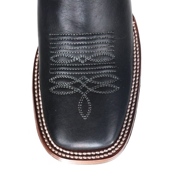 Botas Vaqueras de Cuero Vergel Punta Cuadrada Dama