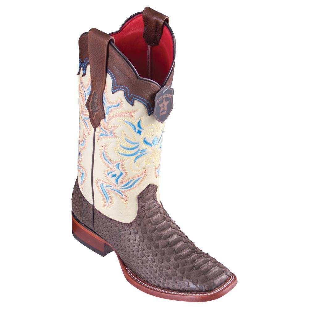 Botas de Piton en Punta Cuadrada para Mujer