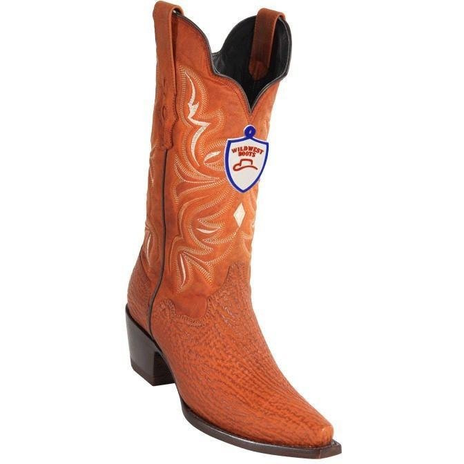 Botas Vaqueras de Tiburon Punta Recortada Dama