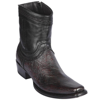 Botines de Panza de Avestruz Punta Europea LAB-76B9718