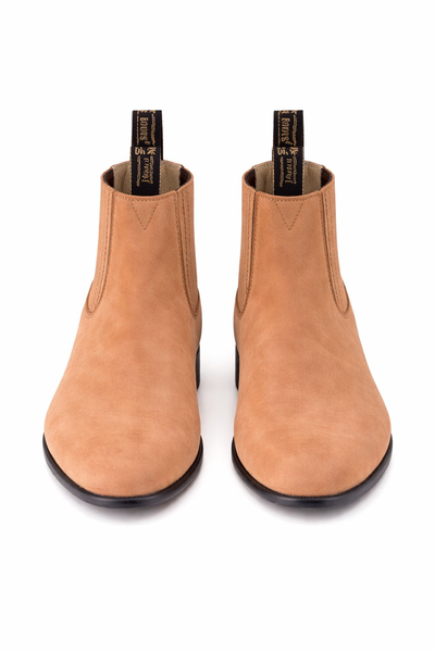 Botines Charros Gamuza Original Tan Los Altos