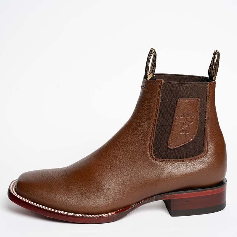 Belmont Punta Cuadrada Charro Boots by Los Altos