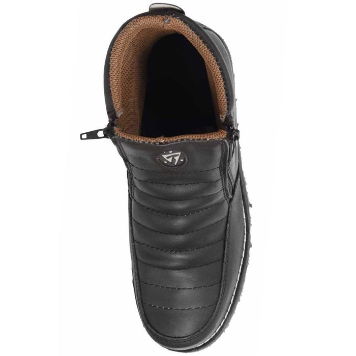 Botines de Trabajo Hammer Doble Zipper Suela Doble Densidad Color Negro