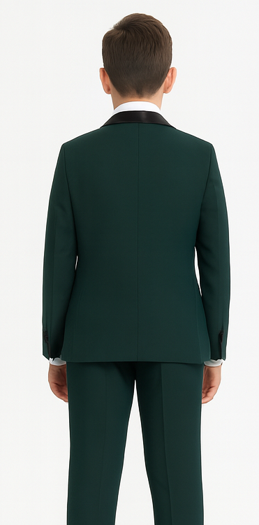 Boys Tuxedo - Green Kids Suit