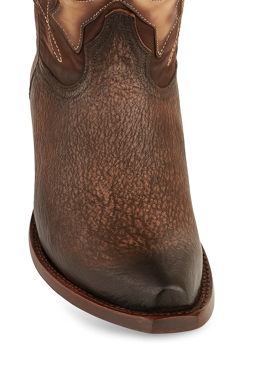 King Exotic Shark Snip Toe Western Boots