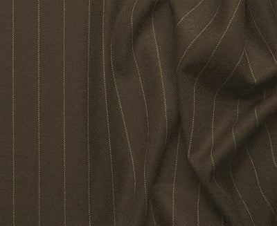 Sovana Regular Fit 3 Piece Brown Suit
