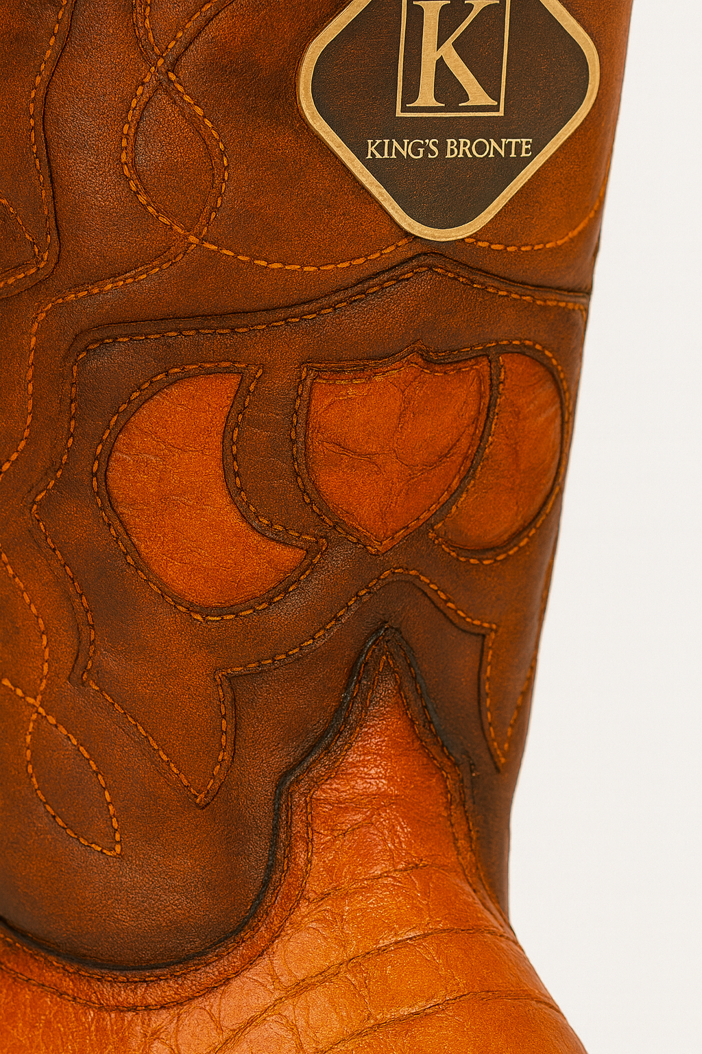 Caiman Belly Snip Toe Boots by King Exotic