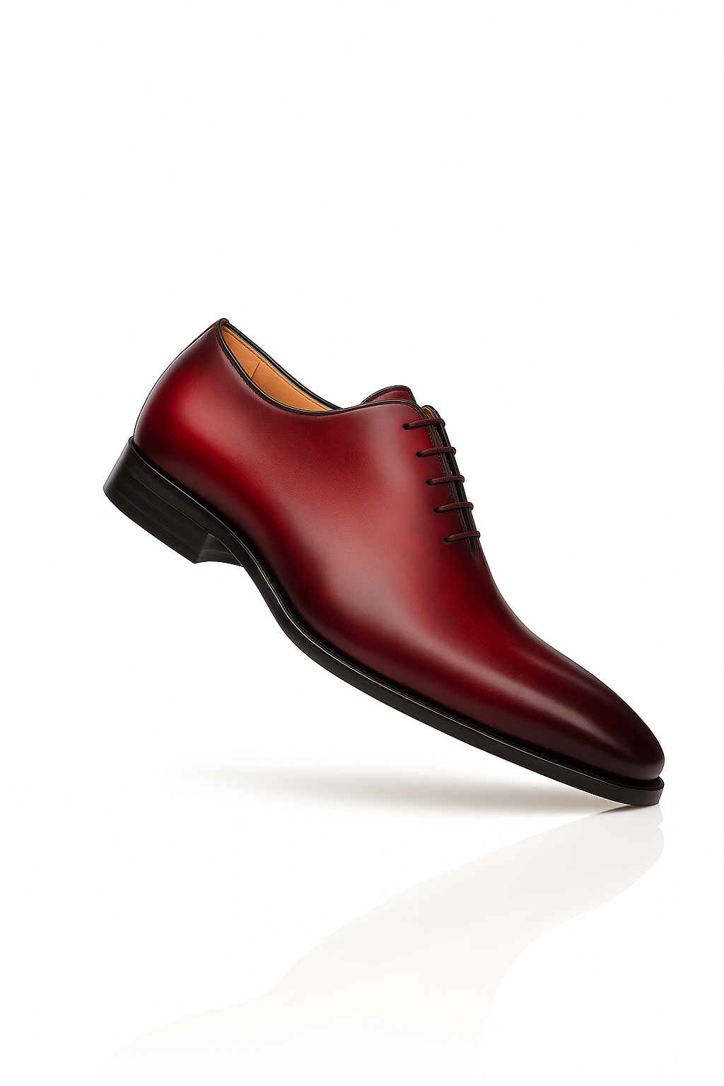 Mezlan Pamplona Calfskin Dress Shoe in Cognac