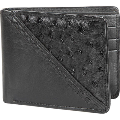 Cartera Avestruz CafΓ© by Parahombreusa