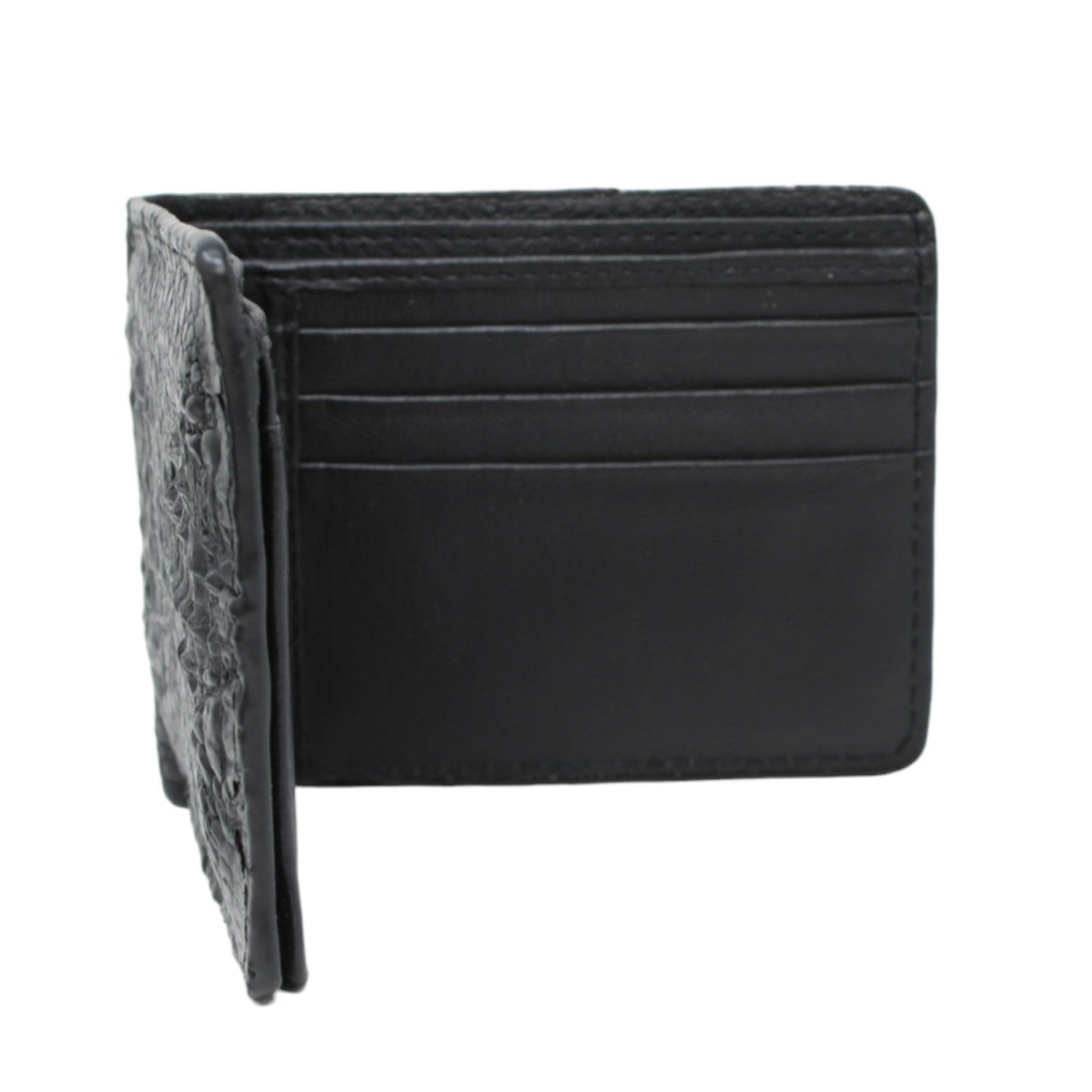 Cartera Caimán Negro CA10205 - Piel Original
