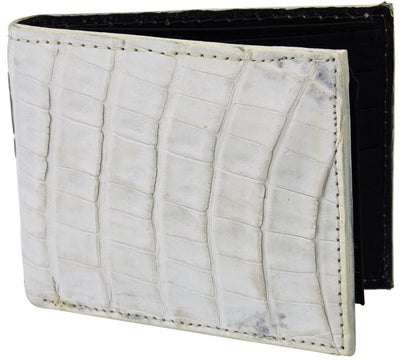 Cartera de Cocodrilo Original Hueso