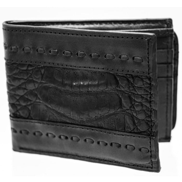 Cartera de Cocodrilo Original Tejida de Parahombreusa