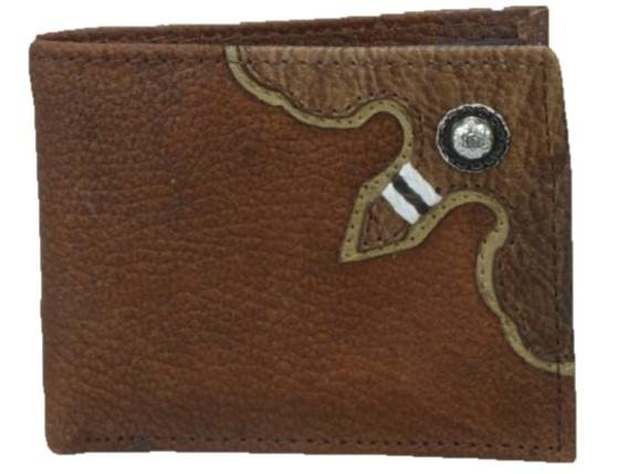 Cartera de Cuero Original Tombstone Café con Miel