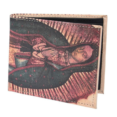 Cartera de Piel con ImpresiΓ³n Artesanal