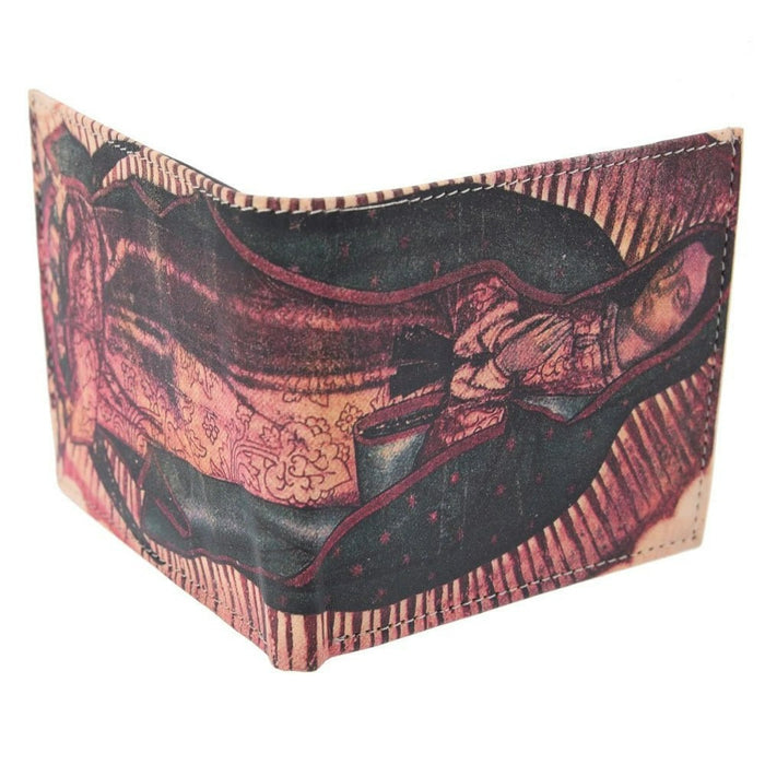 Cartera de Piel con Impresión Artesanal