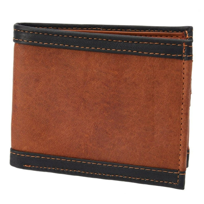 Cartera de Piel en Cognac