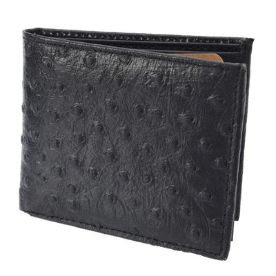 Cartera de Piel Negra Hecha en México