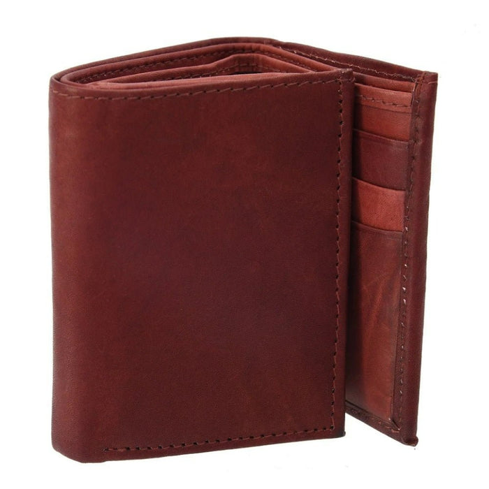 Cartera de Piel Exclusiva en Vino