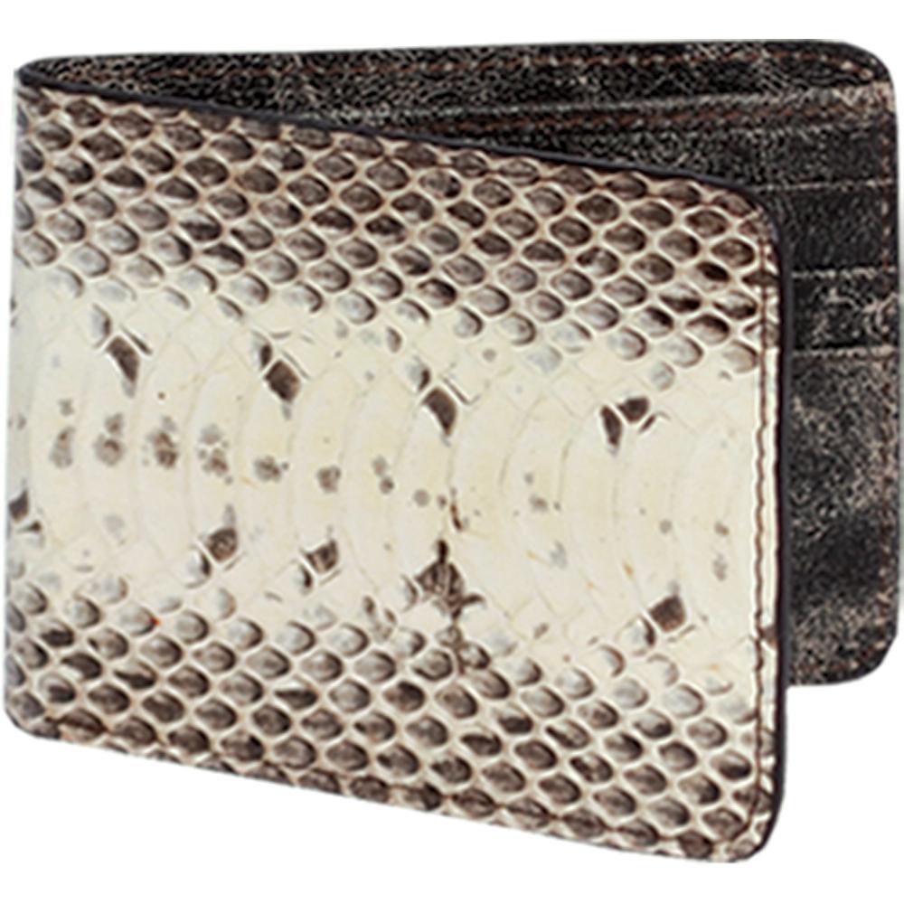 Cartera Piel Vibora Agua Original Natural CA16749