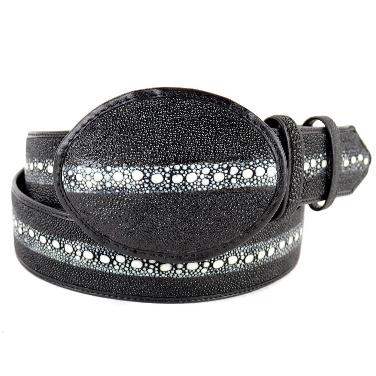 Cinto Vaquero Mantarraya Negro CB-C111405