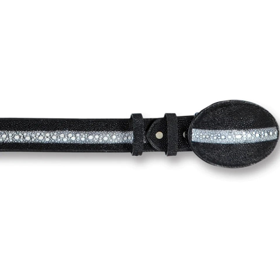 Cinto Vaquero Mantarraya Negro CB-C111405