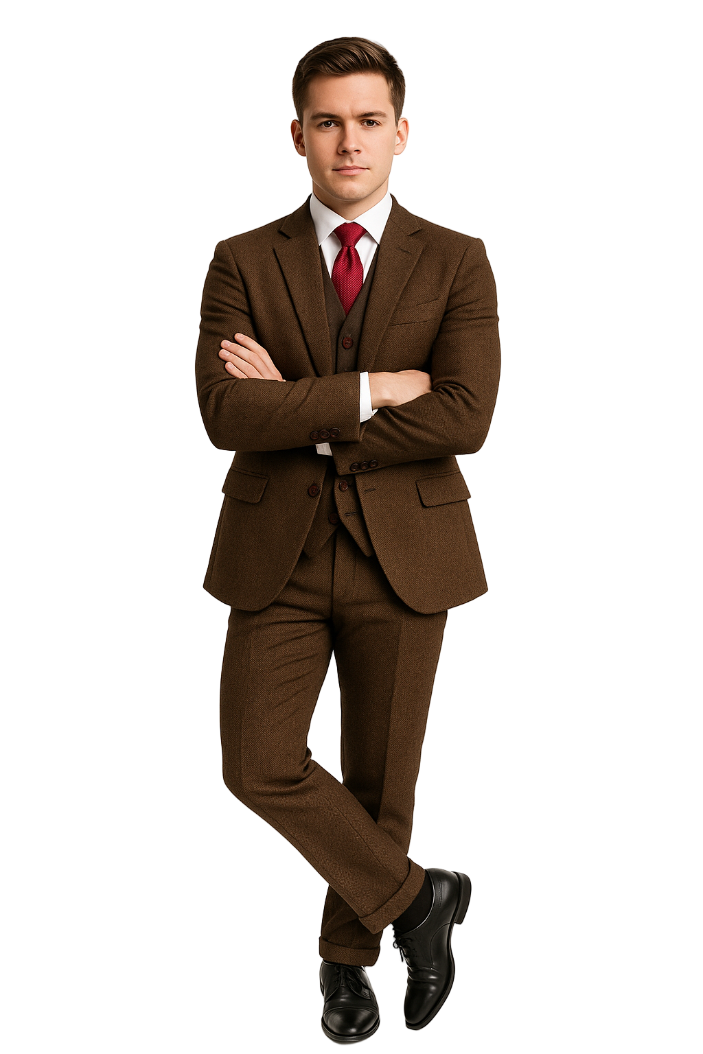 Mens Great Gatsby Costume - Great Gatsby Suit - Gatsby Clothes (Vest + Pants + Suit Shirt Tie Package)