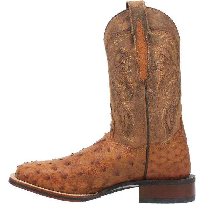 Dan Post Alamosa Full Quill Ostrich Square Toe Boots