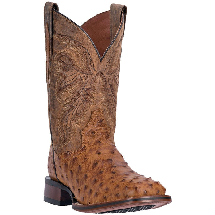 Dan Post Alamosa Full Quill Ostrich Square Toe Boots