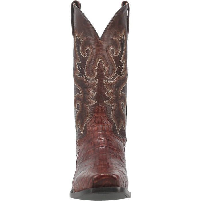Dan Post Stalker Caiman Belly Square Toe Boots
