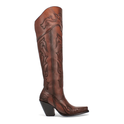 Dan Post Seductress Snip Toe Leather Boots