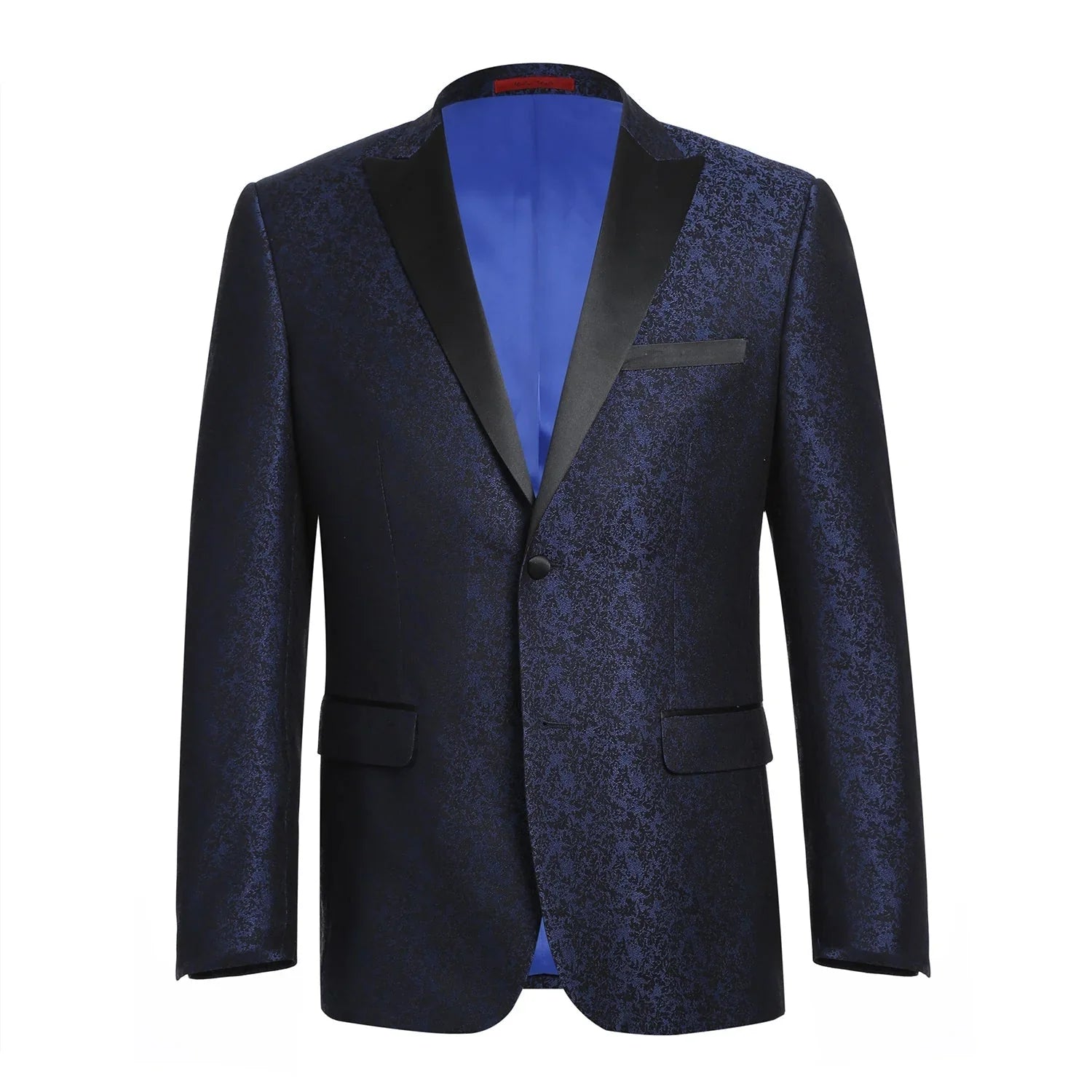 Men's Slim Fit Dark Blue Tuxedo Blazer