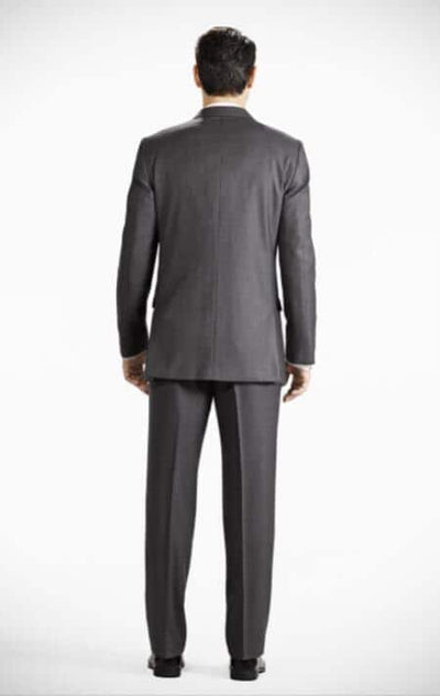 Beautiful Pinstripes Elegant Notch Collared Three buttons Light Grey Taylor Made Boy Suit