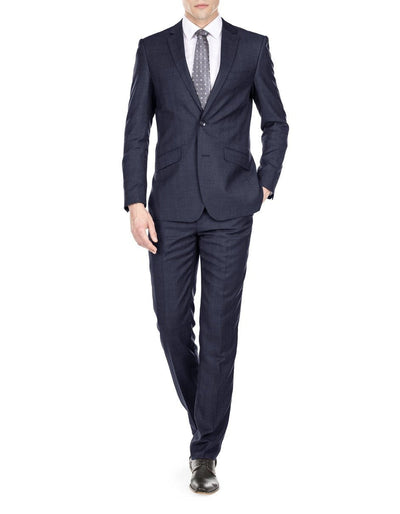 Dusty Blue Linen Summer Suit for Men