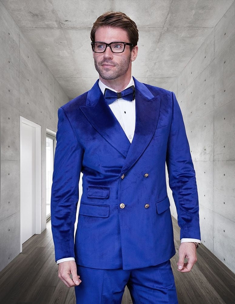 Statement Men's 3 Piece Wool Deep Shawl Suit