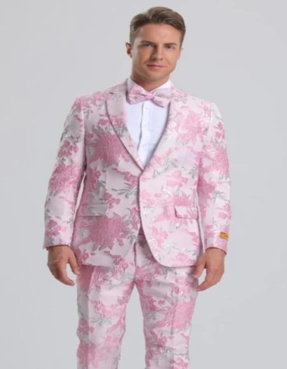 Big & Tall Dinner Jacket With Bowtie Included
