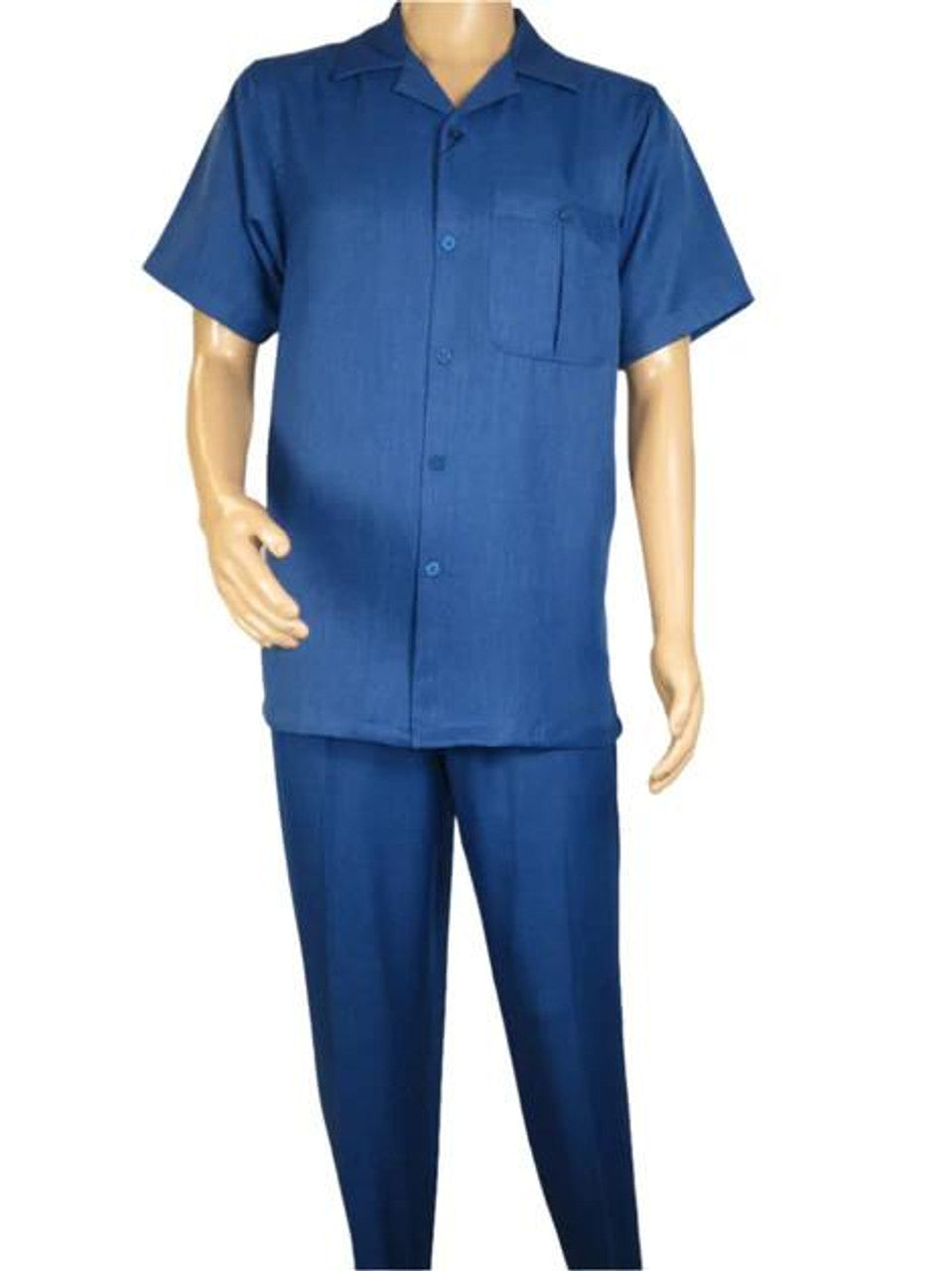 Mens Sailor Blue Walking Suit - Short Sleeve