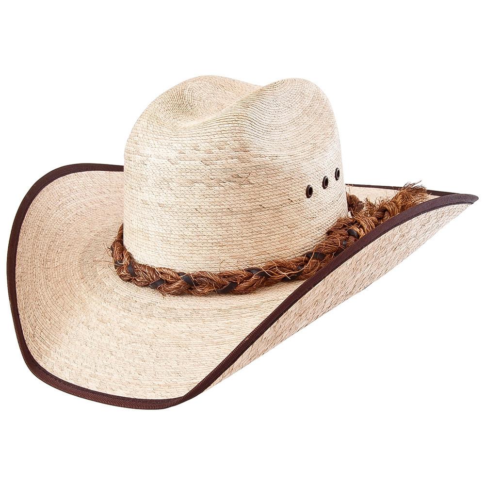Cuernos Chuecos Traditional Palm Leaf Cowboy Hat