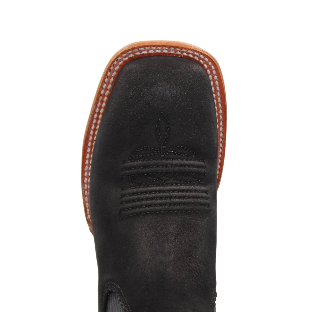 El Besserro Women's Square Toe Ankle Boots - Black Suede