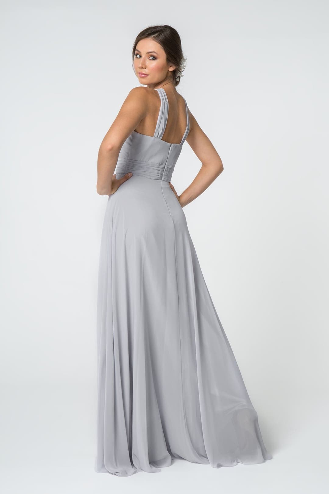 Halter Bridesmaid Dress by Elizabeth KGL2816
