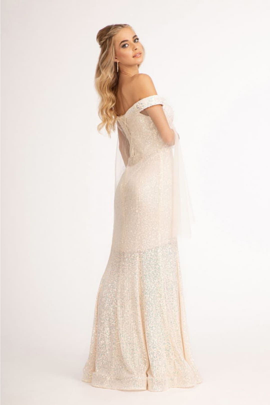 Sequin Mermaid Dress by Elizabeth KGL3054